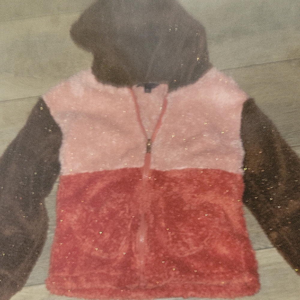 dELiA*s Kids' Hoodie - Pink, Red, and Brown